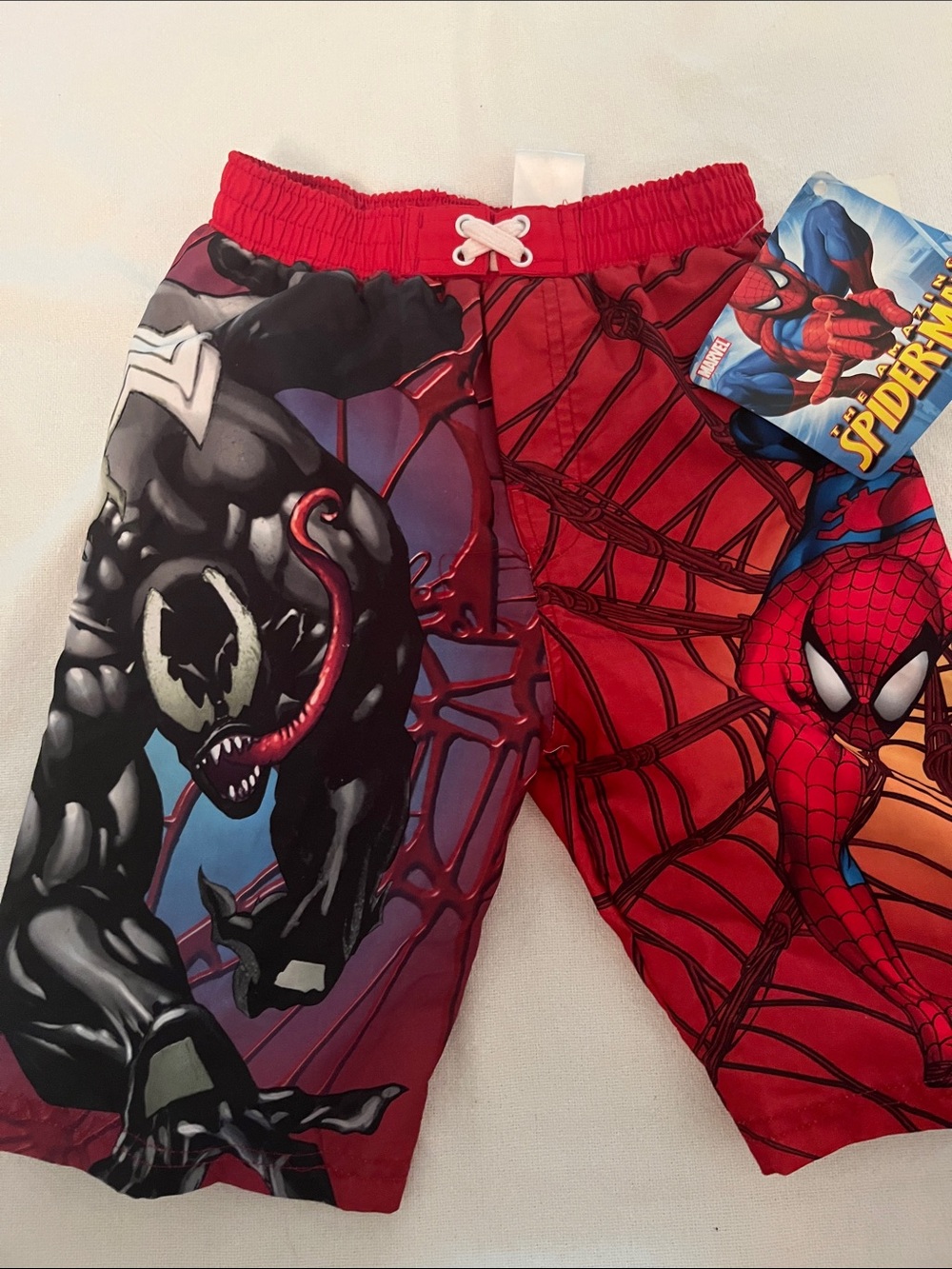 Spider-Man swim shorts boys new size 6 polyester Kids Headquarters